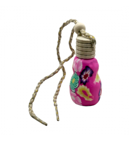 Floral Car Aromatizer Diffuser Bottle(gourd shape-15ml)